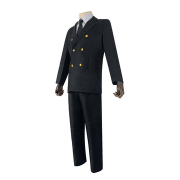 Anime One Piece Sanji Uniforme Cosplay Disfraz Traje Navidad Carnaval Fiesta